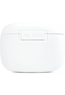 Навушники бездротові JBL Tune Buds, White, Bluetooth, мікрофон, акумулятор 70 mAh, чохол з функцією зарядки, технологія "JBL Pure Bass Sound" (JBLTBUDSWHT)