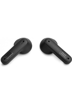 Навушники бездротові JBL Tune Flex, Black, Bluetooth, мікрофон, акумулятор 55 mAh, чохол з функцією зарядки, технологія "JBL Pure Bass Sound" (JBLTFLEXBLK)