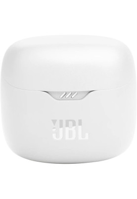 Навушники бездротові JBL Tune Flex, White, Bluetooth, мікрофон, акумулятор 55 mAh, чохол з функцією зарядки, технологія "JBL Pure Bass Sound" (JBLTFLEXWHT)