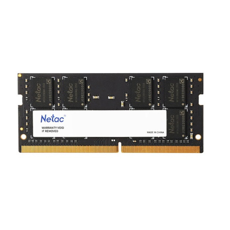 Пам'ять SO-DIMM, DDR4, 8Gb, 3200 MHz, Netac, 1.2V, CL22 (NTBSD4N32SP-08)