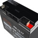 Батарея для ДБЖ 12В 17Аг PowerCom PM1217AGM 170х80х180 мм AGM