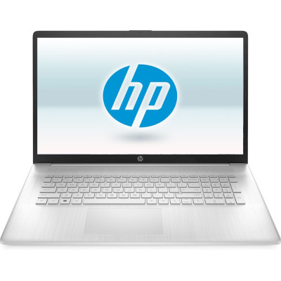 Ноутбук 17" HP 17-cp2005ua (832W3EA) Natural Silver, 17.3", матовий LED Full HD 1920x1080 IPS, AMD Ryzen 5 7520U 2.8-4.3GHz, RAM 8Gb, SSD 512Gb, AMD Radeon 610M, DOS