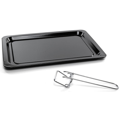 Електродуховка Holmer HEO-242C, Black, 1700w, 42л, конвекція, в комплекті деко з антипригарним покриттям та решітка гриль, індикатор роботи, таймер, 100°С-250°С, фіксація відкритого положення дверцят