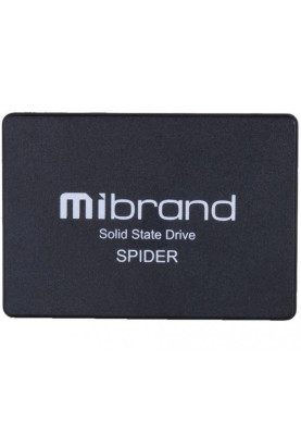 Твердотільний накопичувач 480Gb, Mibrand Spider, SATA3, 2.5", 3D TLC, 550/460 MB/s (MI2.5SSD/SP480GBST)