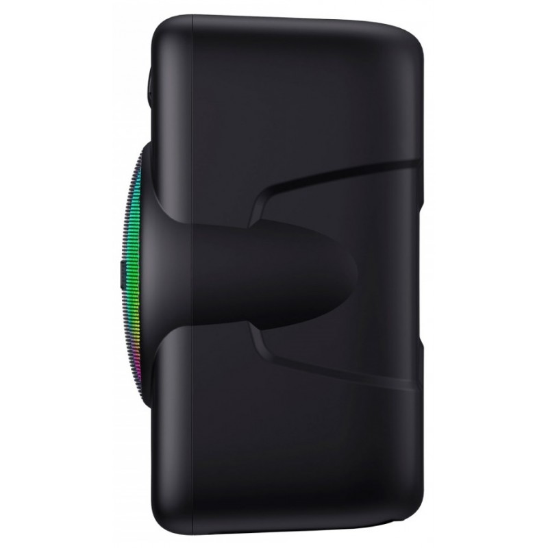 Колонки 2.0 Havit HV-SK213, Black, 2x3 Вт, 3.5 мм, підсвічування, пластиковий корпус, живлення від USB