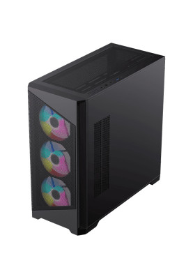 Корпус GameMax Destroyer Mesh Black, без БЖ, Mini Tower, Micro ATX / Mini ITX, 1xUSB 3.0, 2xUSB 2.0, 4x120 мм LED ARGB, 461x210х450 мм