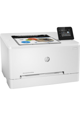 Принтер лазерний кольоровий A4 HP Color LJ Pro M255dw, Grey, WiFi, 600x600 dpi, дуплекс, до 21 стор/хв, сенсорний РК-дисплей 6.8 см, Lan / USB, картриджи 207A (7KW64A)