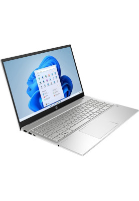 Ноутбук 15" HP Pavilion 15-eg3035ua (834F7EA) Natural Silver 15.6", матовий LED Full HD 1920x1080 IPS, Intel Core i5-1335U 3.4-4.6GHz, RAM 16Gb, SSD 512Gb, Intel Iris Xe Graphics, DOS