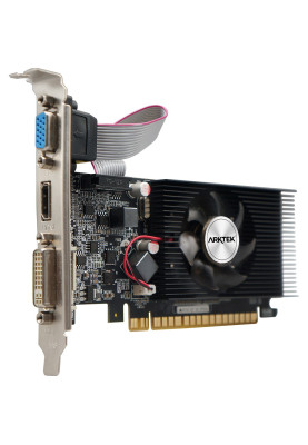 Відеокарта GeForce GT610, Arktek, 2Gb GDDR3, 64-bit, VGA/DVI/HDMI, 810/1333 MHz (AKN610D3S2GL1)