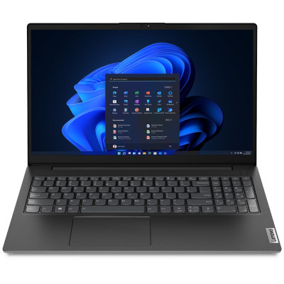 Ноутбук 15" Lenovo IdeaPad V15 G3 IAP (82TT00KKRA) Black 15.6" FullHD 1920x1080 матовий, Intel Core i3-1215U 1.2-4.4GHz, RAM 16GB, SSD 256GB, Intel UHD Graphics, Windows 11 Pro