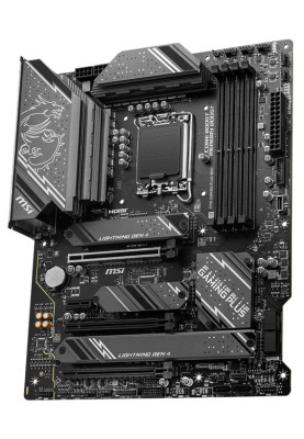Материнська плата LGA1700, MSI Z790 GAMING PLUS WIFI, Z790, 4xDDR5, Int.Video(CPU), 6xSATA3, 4xM.2, 1xPCI-E 5.0 x16, 1xPCI-E 4.0 x16, 1xPCI-E 3.0 x16, 1xPCI-E 3.0 x1, ALC897, I225V, WiFi 6E, Bluetooth 5.3, 9xUSB3.2/8xUSB2.0, HDMI/DP, ATX