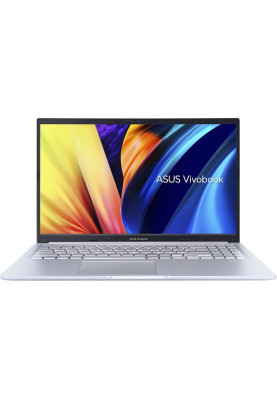 Ноутбук 15" Asus VivoBook 15 X1502ZA-BQ643 (90NB0VX2-M00V40) Icelight Silver 15.6" FullHD 1920x1080 IPS матовий, Intel Core i5-1235U 1.3-4.4GHz, RAM 16GB, SSD 512GB, Intel Iris Xe Graphics, DOS