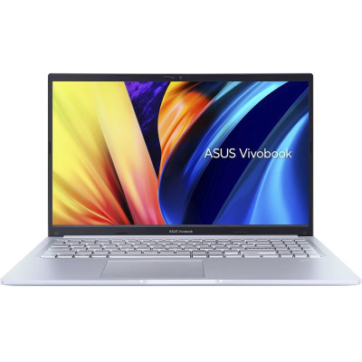 Ноутбук 15" Asus VivoBook 15 X1502ZA-BQ643 (90NB0VX2-M00V40) Icelight Silver 15.6" FullHD 1920x1080 IPS матовий, Intel Core i5-1235U 1.3-4.4GHz, RAM 16GB, SSD 512GB, Intel Iris Xe Graphics, DOS