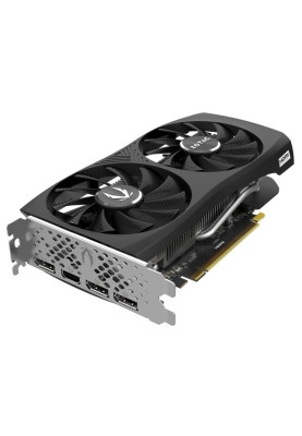 Відеокарта GeForce RTX 4060, Zotac, Twin Edge, 8Gb GDDR6, 128-bit, HDMI/3xDP, 2460/17000 MHz, 8-pin (ZT-D40600E-10M)