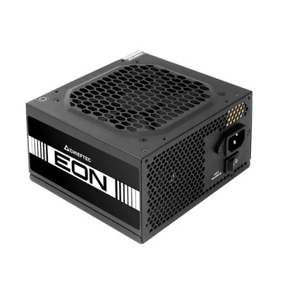 Блок живлення 600 Вт, Chieftec EON, Black, 80+ Standart, Active PFC, 120 мм, 2xMolex/4xSATA/2x6+2-pin/1x20+4-pin/2x4+4-pin, захист AFC/OPP/OVP/SCP/SIP/UVP (ZPU-