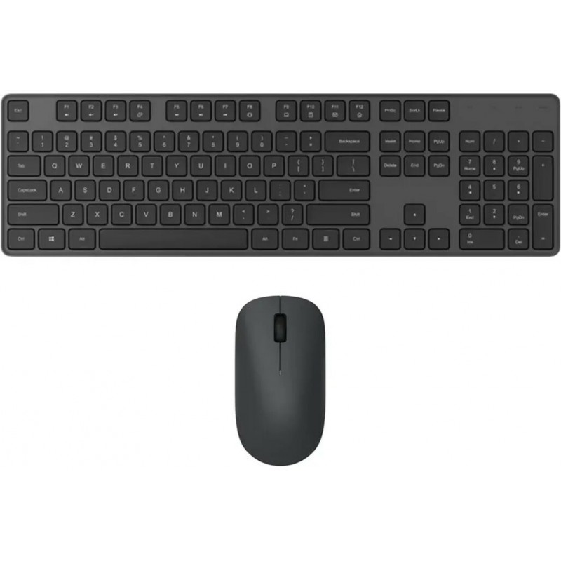 Комплект бездротовий Xiaomi Wireless Keyboard and Mouse Combo, Black (BHR6100GL)