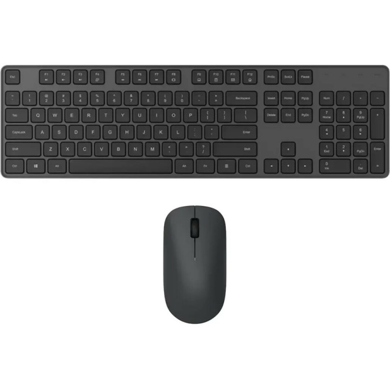 Комплект бездротовий Xiaomi Wireless Keyboard and Mouse Combo, Black (BHR6100GL)