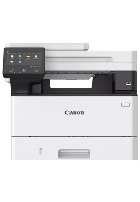 БФП лазерний ч/б A4 Canon MF465dw, Grey, WiFi, 1200x1200 dpi, дуплекс, факс, до 40 стор/хв, кольоровий сенсорний РК-екран 12.7 см, друк з USB, Lan / USB, картридж Canon 070 (5951C007)