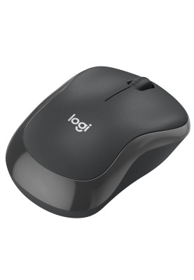Миша бездротова Logitech M240 for Business, Graphite, Bluetooth / USB Logi Bolt, оптична, 400 - 4000 dpi, 3 кнопки, 1xAA (910-007182)