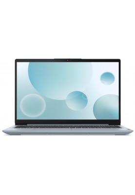 Ноутбук 15" Lenovo IdeaPad 3 15IAU7 (82RK011RRA) Misty Blue 15.6" FullHD 1920x1080 IPS матовий, Intel Core i5-1235U 1.3-4.4GHz, RAM 8GB, SSD 512GB, Intel Iris Xe Graphics, DOS