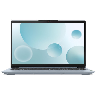 Ноутбук 15" Lenovo IdeaPad 3 15IAU7 (82RK011RRA) Misty Blue 15.6" FullHD 1920x1080 IPS матовий, Intel Core i5-1235U 1.3-4.4GHz, RAM 8GB, SSD 512GB, Intel Iris Xe Graphics, DOS