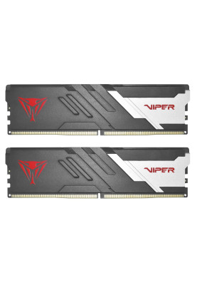 Пам'ять 16Gb x 2 (32Gb Kit) DDR5, 7400 MHz, Patriot Venom, Black, 36-44-44-110, 1.5V, з радіатором (PVV532G740C36K)