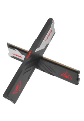Пам'ять 16Gb x 2 (32Gb Kit) DDR5, 7400 MHz, Patriot Venom, Black, 36-44-44-110, 1.5V, з радіатором (PVV532G740C36K)
