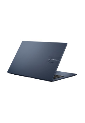 Ноутбук 15" Asus VivoBook 15 X1504ZA-BQ028 Quiet Blue 15.6" FullHD 1920x1080 IPS матовий, Intel Core i5-1235U 3.3-4.4GHz, RAM 8GB, SSD 512GB, Intel Iris Xe Graphics, DOS