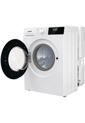 Пральна машина з баком Gorenje WNHPI72SCSIR/UA, White, 7кг, фронтальна, 15 програм, дисплей, інвертор, пара, 1200 об/хв, А, 59.7x85x73.5см