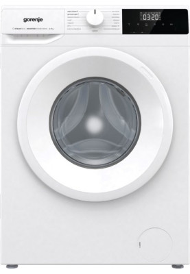 Пральна машина з баком Gorenje WNHPI72SCSIR/UA, White, 7кг, фронтальна, 15 програм, дисплей, інвертор, пара, 1200 об/хв, А, 59.7x85x73.5см