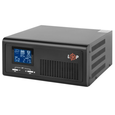 Джерело безперебійного живлення LogicPower LPE-B-PSW-1000VA+ (600Вт) 1-30A з правильною синусоїдою 12В, клеми