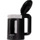 Електрочайник Liberton LEK-6831, Black, 1500W, 1.7л, дисковий, подвійна стінка (нержавіюча сталь+скло), LED-підсвічування, автовідключення, індикатор включення, відкривання кришки ручне, шкала рівня води внутрішня