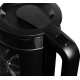 Електрочайник Liberton LEK-6831, Black, 1500W, 1.7л, дисковий, подвійна стінка (нержавіюча сталь+скло), LED-підсвічування, автовідключення, індикатор включення, відкривання кришки ручне, шкала рівня води внутрішня