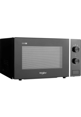 Мікрохвильова піч Whirlpool MWP 101 B, Black, 700W, 20 л, 6 рівнів потужності, керування поворотні перемикачі, таймер, авторозморожування, автоматичний розігрів, відкриття кнопкою