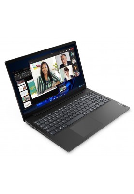 Ноутбук 15" Lenovo IdeaPad V15 G4 AMN (82YU00UJRA) Business Black 15.6" FullHD 1920x1080 IPS матовий, AMD Ryzen 5 7520U 2.8-4.3GHz, RAM 16GB, SSD 256GB, AMD Radeon 610M Graphics, DOS