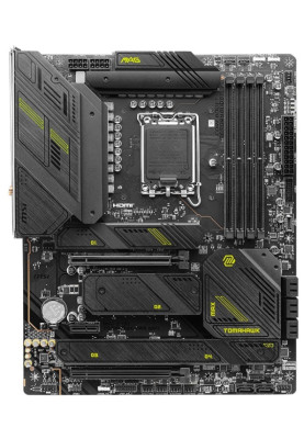 Материнська плата LGA1700, MSI MAG Z790 TOMAHAWK MAX WIFI, Z790, 4xDDR5, Int.Video(CPU), 8xSATA3, 4xM.2, 1xPCI-E 5.0 x16, 1xPCI-E 4.0 x16, 1xPCI-E 3.0 x1, ALC4080, I225V, WiFi 7, Bluetooth 5.4, 13xUSB3.2/4xUSB2.0, HDMI/DP, ATX