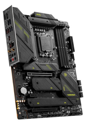 Материнська плата LGA1700, MSI MAG Z790 TOMAHAWK MAX WIFI, Z790, 4xDDR5, Int.Video(CPU), 8xSATA3, 4xM.2, 1xPCI-E 5.0 x16, 1xPCI-E 4.0 x16, 1xPCI-E 3.0 x1, ALC4080, I225V, WiFi 7, Bluetooth 5.4, 13xUSB3.2/4xUSB2.0, HDMI/DP, ATX