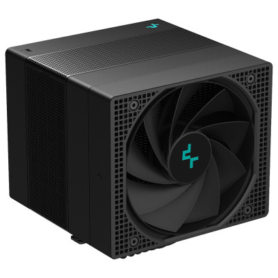 Кулер для процесора Deepcool ASSASSIN IV, Black, алюміній/мідь, 1x140 мм + 1x120 мм, для Intel 1700/1200/115x/2011/2066, AMD AMx/FMx, висота 164 мм (R-ASN4-BKNNMT-G)