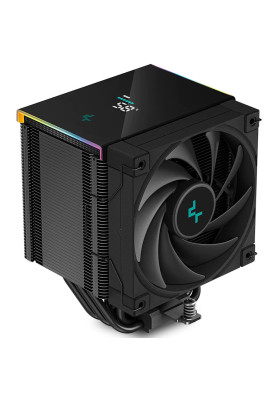 Кулер для процесора Deepcool AK500 DIGITAL, Black, 1x120 мм, LCD екран, для Intel 1700/1200/115x/2011/2066, AMD AMx/FMx, висота 160 мм (R-AK500-BKADMN-G)