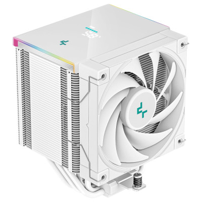 Кулер для процесора Deepcool AK500 DIGITAL, White, 1x120 мм, LCD екран, для Intel 1700/1200/115x/20хх, AMD AMx/FMx, висота 160 мм (R-AK500-WHADMN-G)