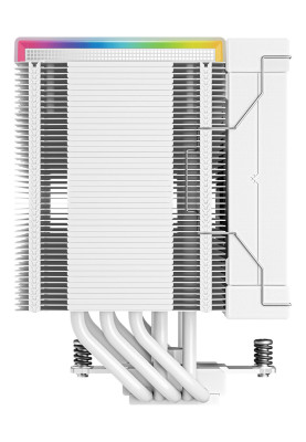 Кулер для процесора Deepcool AK500 DIGITAL, White, 1x120 мм, LCD екран, для Intel 1700/1200/115x/20хх, AMD AMx/FMx, висота 160 мм (R-AK500-WHADMN-G)