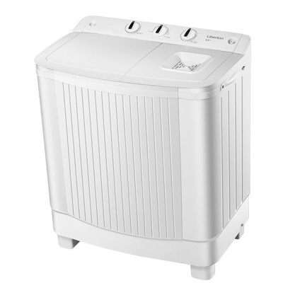 Пральна машина напівавтоматична Liberton LWM-7001 PUMP, White, з 2 барабанами, завантаження 7кг, 3 режими, 1350 об/хв, таймер, А, 85х42х73см