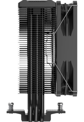 Кулер для процесора PcCooler PALADIN EX300 S, Black, алюміній/мідь, 1x120 мм RGB, для Intel 1700/1200/115x, AMD AM5/AM4, висота 157 мм, до 125 Вт