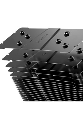 Кулер для процесора PcCooler PALADIN EX300 S, Black, алюміній/мідь, 1x120 мм RGB, для Intel 1700/1200/115x, AMD AM5/AM4, висота 157 мм, до 125 Вт
