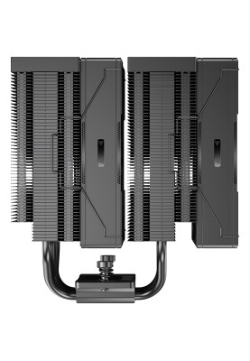 Кулер для процесора PcCooler RZ620, Black, алюміній/мідь, 2x120 мм, для Intel 1700/1200/115x, AMD AM5/AM4, висота 158 мм, до 270 Вт