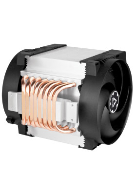 Кулер для процесора Arctic Freezer 4U-M, Black, алюміній/мідь, 2x120 мм, 400 - 2300 об/хв PWM, для Intel LGA4189/LGA4677, для AMD TR4/SP3/TRX4/WRX8/SP6/sTR5, до 350 Вт TDP (ACFRE00133A)