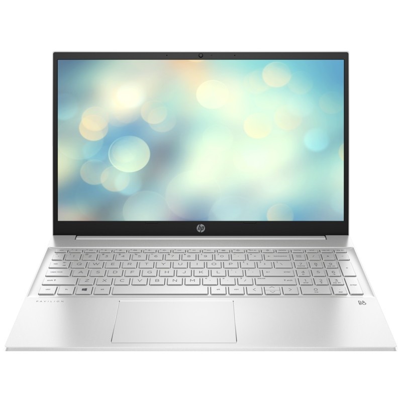 Ноутбук 15" HP Pavilion 15-eg2021ua (7X8L7EA) Natural Silver 15.6", матовий LED Full HD 1920x1080 IPS, Intel Core i5-1235U 0.9-4.4GHz, RAM 16Gb, SSD 512Gb, nVidia GeForce MX550 2Gb, DOS