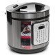 Мультиварка Holmer HMC-31SS, Inox/Black, 900W, об'єм 5л, 31 програма, мультишеф, дисплей, антипригарне покриття, підтримка температури, таймер відстрочки старту, книга рецептів