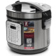 Мультиварка Holmer HMC-31SS, Inox/Black, 900W, об'єм 5л, 31 програма, мультишеф, дисплей, антипригарне покриття, підтримка температури, таймер відстрочки старту, книга рецептів