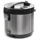 Мультиварка Holmer HMC-31SS, Inox/Black, 900W, об'єм 5л, 31 програма, мультишеф, дисплей, антипригарне покриття, підтримка температури, таймер відстрочки старту, книга рецептів